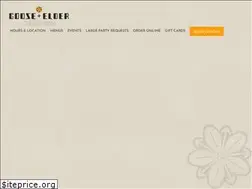 Sites similar to gooseandelder.com