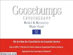 Sites similar to goosebumpscryotherapy.com