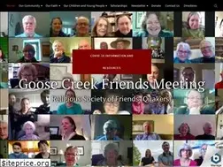 Sites similar to goosecreekfriends.org