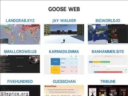 Sites similar to gooseweb.io