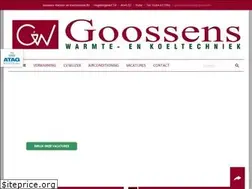 Sites similar to goossenswarmtetechniek.nl