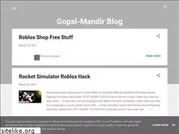 Sites similar to gopal-mandir.blogspot.com