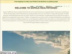 Sites similar to gopalshealthfoods.com