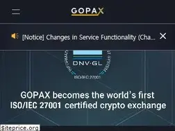 Sites similar to gopax.com
