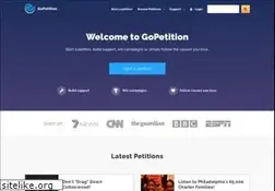 Sites similar to gopetition.com