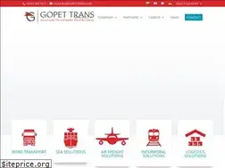 Sites similar to gopettrans.com