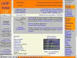 Sites similar to gopfrettir.net