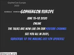 Sites similar to gophercon.berlin