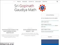 Sites similar to gopinathgaudiyamath.com
