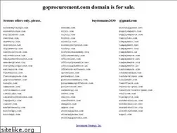 Sites similar to goprocurement.com