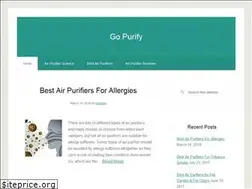 Sites similar to gopurify.com