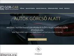 Sites similar to gor-car.hu