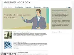 Sites similar to gordoncpas.com