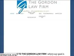 Sites similar to gordonlaw-nc.com