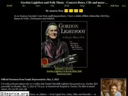 Sites similar to gordonlightfoot.com