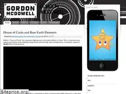 Sites similar to gordonmcdowell.com