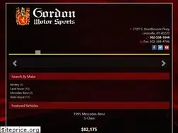 Sites similar to gordonmotorsports.net