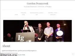 Sites similar to gordonpennycook.net