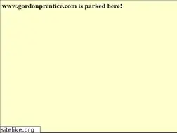 Sites similar to gordonprentice.com