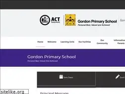 Sites similar to gordonps.act.edu.au