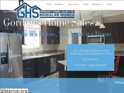 Sites similar to gordonshomesales.com