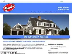 Sites similar to gordsbasementwaterproofing.ca