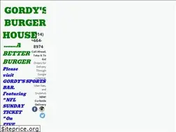 Sites similar to gordysburgerhouse.com