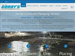 Sites similar to gordysconcretepumping.com