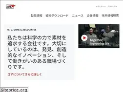 Sites similar to gore.co.jp