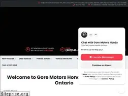 Sites similar to goremotorshonda.com