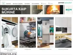 Sites similar to gorenje.lt