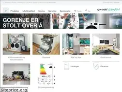 Sites similar to gorenje.no