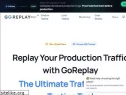 Sites similar to goreplay.org