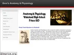 Sites similar to goresanatomy.weebly.com