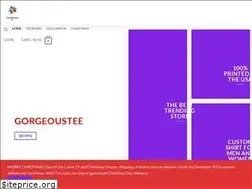 Sites similar to gorgeoustee.com