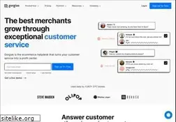 Sites similar to gorgias.com