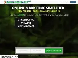 Sites similar to gorillamarketingpro.com