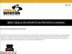 Sites similar to gorillanutrition.ca