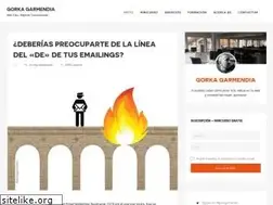 Sites similar to gorkagarmendia.com