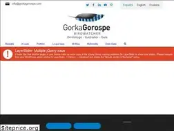 Sites similar to gorkagorospe.com