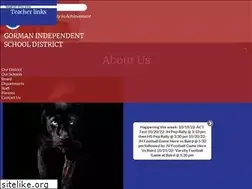 Sites similar to gormanisd.net