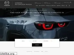 Sites similar to gormanmccrackenmazda.com
