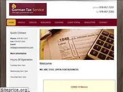 Sites similar to gormantaxservice.com
