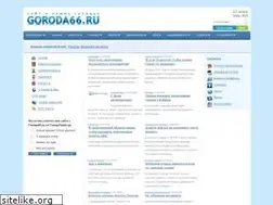 Sites similar to goroda66.ru