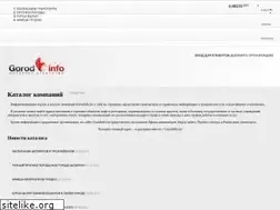 Sites similar to gorodinfo.by