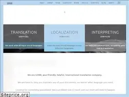 Sites similar to gorr-translation.com