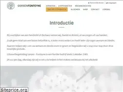 Sites similar to gorsenfonteyne.be
