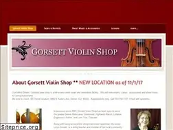 Sites similar to gorsettviolinshop.com