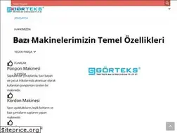 Sites similar to gorteks.com.tr