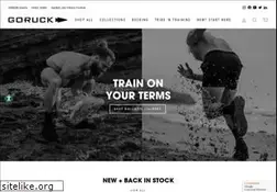 Sites similar to goruck.com